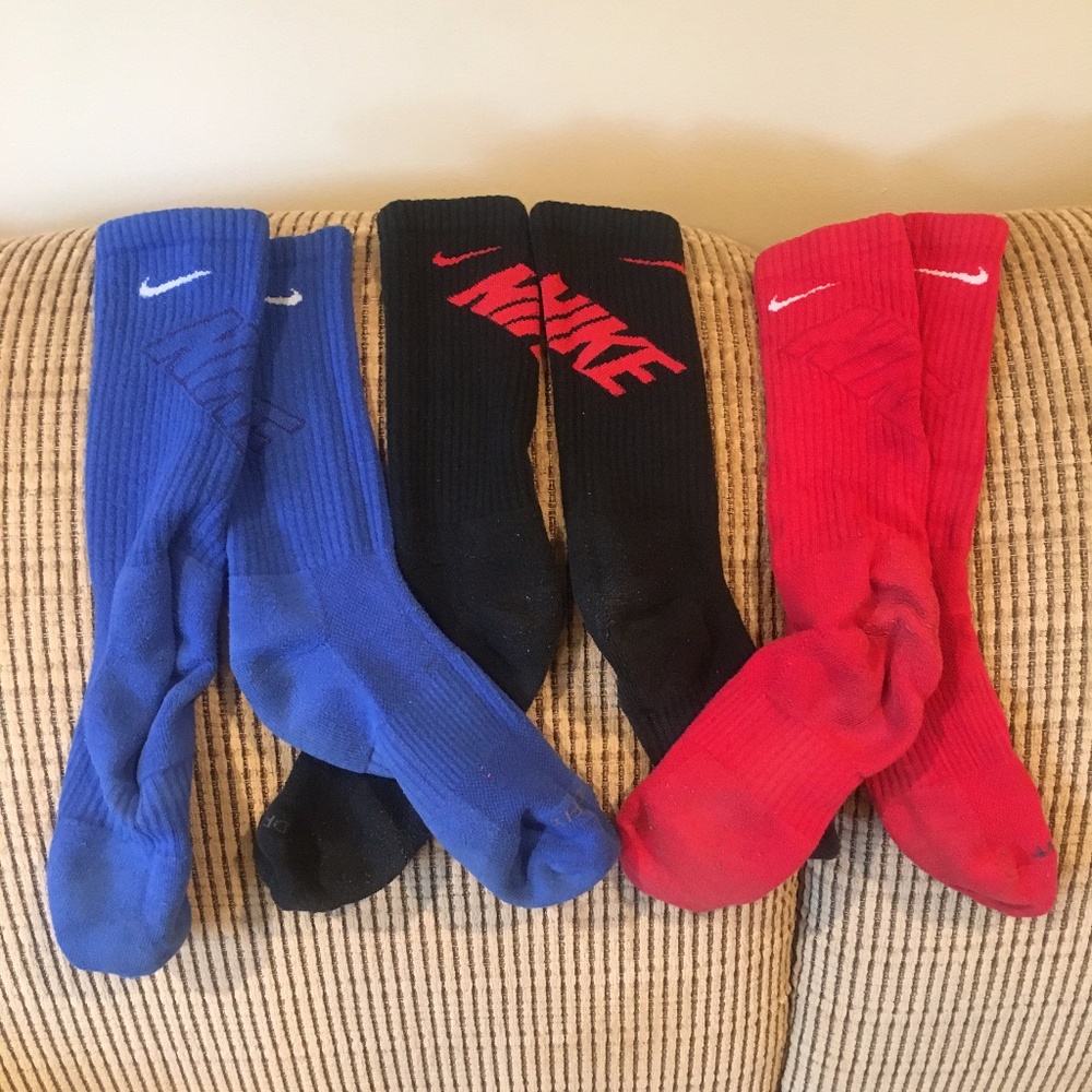 NIKE Large Dri Fit Lot of 3! (Blue, Black, Red)